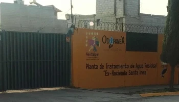 Planta de Tratamiento de Aguas Residuales, Ex-Hacienda de Santa Inés - Ex-Hacienda Santa Inés