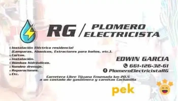 Servicio Plomeria y Electricidad Rg - 22705 Playas De Rosarito