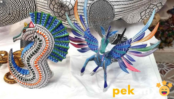 Taller de Alebrijes Eugenia y Roberto Sosa - San Martín Tilcajete