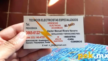 Técnicos Electricistas Especializados El Rayo - San Isidro Oblatos