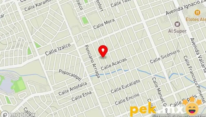 mapa de a  en Chihuahua