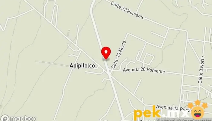 mapa de Accesorios e instalaciones 