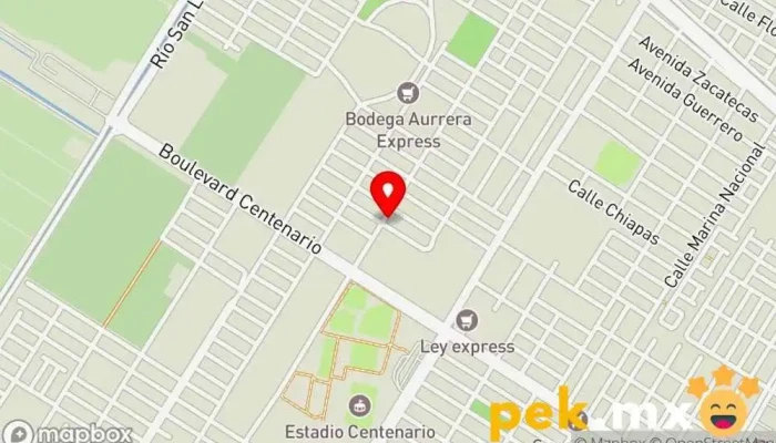 mapa de Admys Administradora de Mantenimiento y Servicios Contratista en Los Mochis
