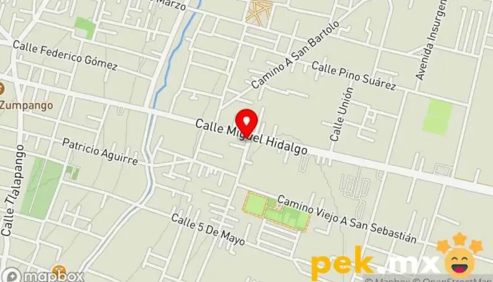 mapa de Akroelectrika - ZUMPANGO Tienda de electricidad en Zumpango de Ocampo