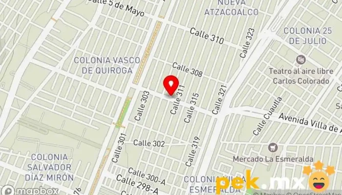 mapa de ALBAÑIL, PLOMERO , ELÉCTRICO Albañil, Empresa constructora, Electricista, Fontanero en Gustavo A. Madero, Ciudad de México