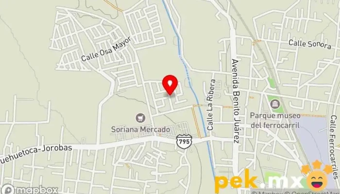 mapa de Alquiladora villa y técnico electricista. Servicio de alquiler de equipos para fiestas en Huehuetoca