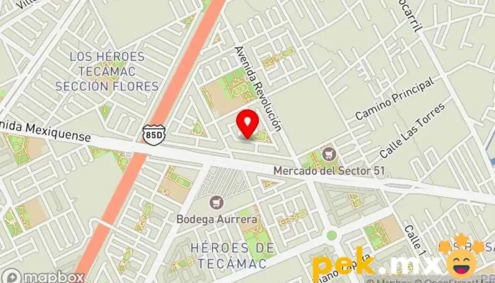 mapa de AR Soluciones Electromecánica Taller mecánico, Ingeniero eléctrico, Electricista, Ingeniero mecánico en Ojo de Agua
