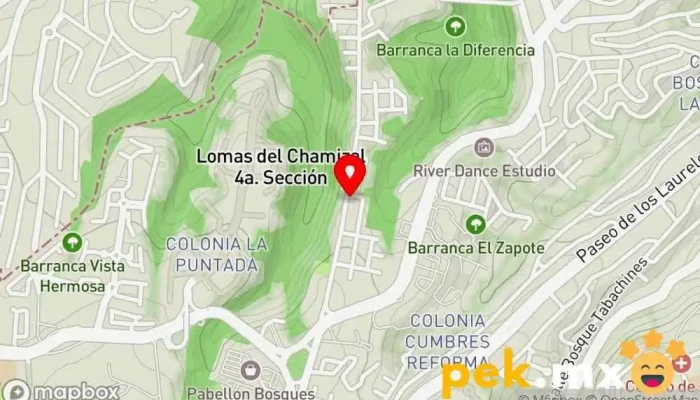 mapa de ARBE UNO Empresa de construcción, Albañil, Empresa constructora, Electricista en Cuajimalpa de Morelos, Ciudad de México