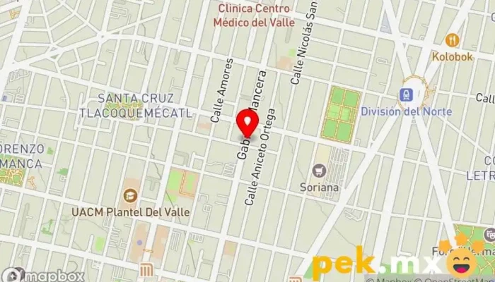 mapa de Arguia Consultores Electricista en Benito Juárez, Ciudad de México