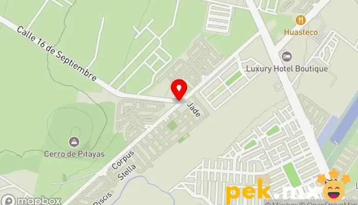 mapa de Bodega IEI Electromecánicos Pachuca Huixmí Electricista en El Huixmí