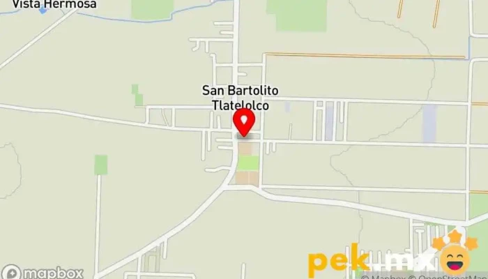 mapa de BoKi Electricista, Fábrica en San Bartolito Tlaltelolco
