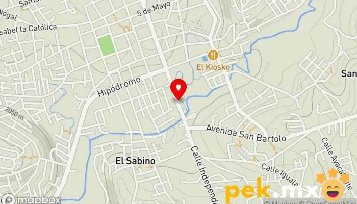 mapa de Bombas Mixtecas H2O Tienda de electricidad en Tlaxiaco