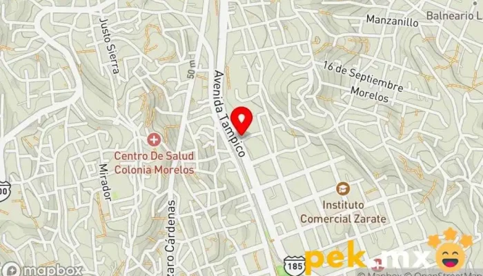 mapa de Buceo profesional y Mantenimiento Eléctrico Oficina de la Administración en Salina Cruz