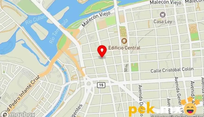 mapa de BUFETE ENERGÉTICO Inspector de construcción en Culiacán Rosales
