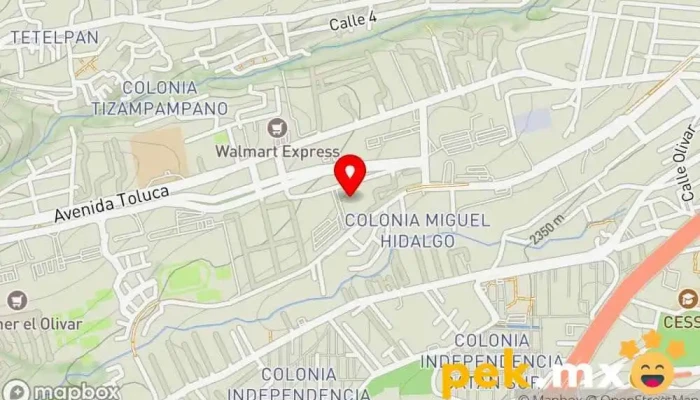 mapa de Byrne Electrical Specialists Electricista en Álvaro Obregón, Ciudad de México