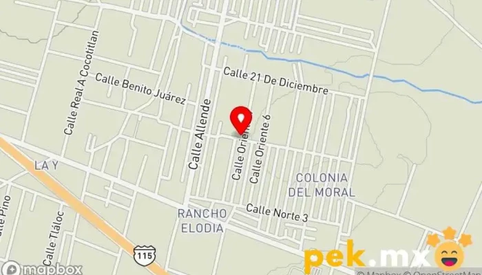 mapa de Calentadores Solares Chalco Fontanero, Proveedor de sistemas solares de agua caliente en Chalco de Díaz Covarrubias