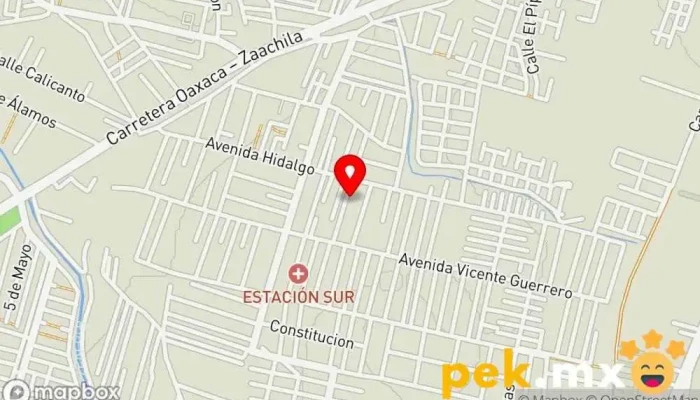 mapa de CALENTADORES SOLARES  en Oaxaca de Juárez