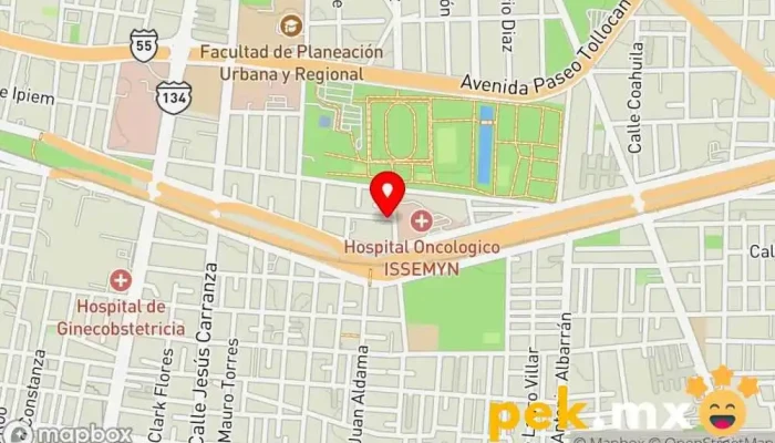 mapa de Caminadoras Eléctricas Establecimiento de reparación de artículos electrónicos en Toluca de Lerdo