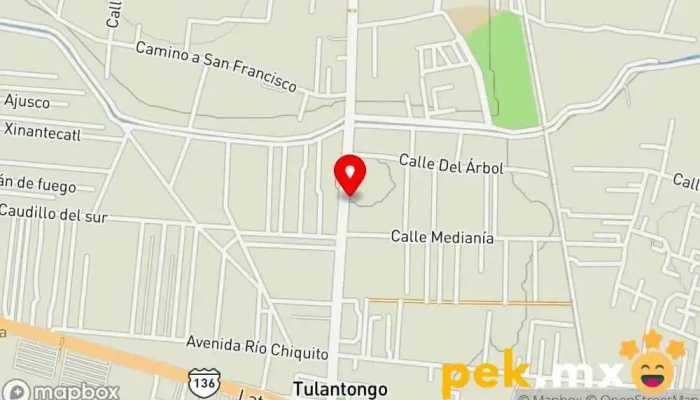 mapa de CASA GARCÍA. Plomeria en General… Tienda de herramientas en Chiautla