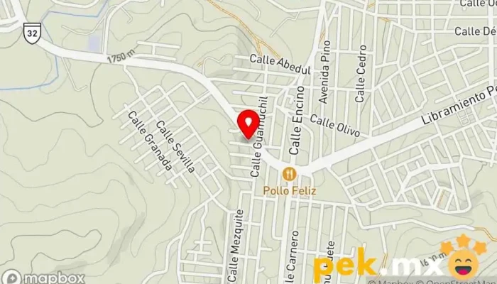 mapa de Casa Ortíz Taller de automóviles en Hidalgo del Parral