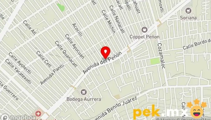 mapa de Casa Ramírez Plomeria y Electricidad Comercio en Chimalhuacán