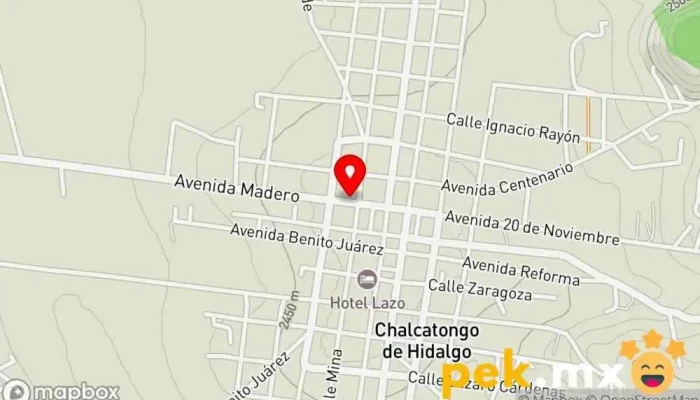mapa de Centro de Reciclaje Servicio de gestión de residuos en Chalcatongo de Hidalgo