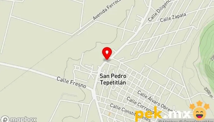 mapa de CENTRO de SERVICIO Tepetitlán Tienda de electricidad en Acolman de Nezahualcóyotl
