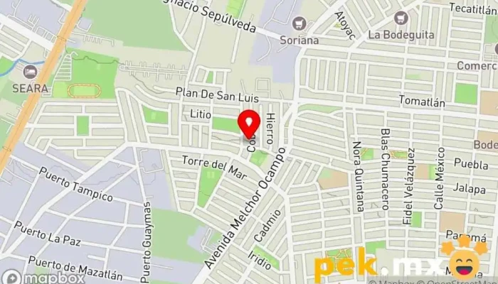 mapa de Cerco Electrico Servicio de instalación eléctrica en Guadalupe