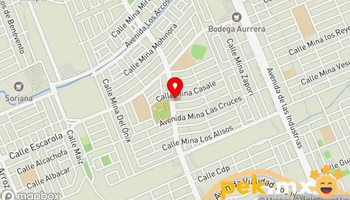 mapa de Cerrajeria Castillo 24 horas Cerrajero en Chihuahua