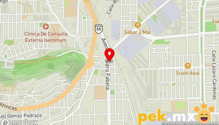 mapa de Cerrajería Charly Cerrajero en Toluca de Lerdo