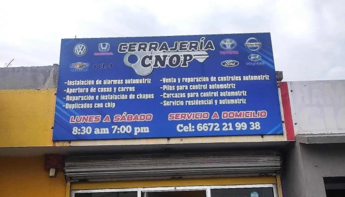 Cerrajeria Cnop -  Exterior - Culiacán Rosales