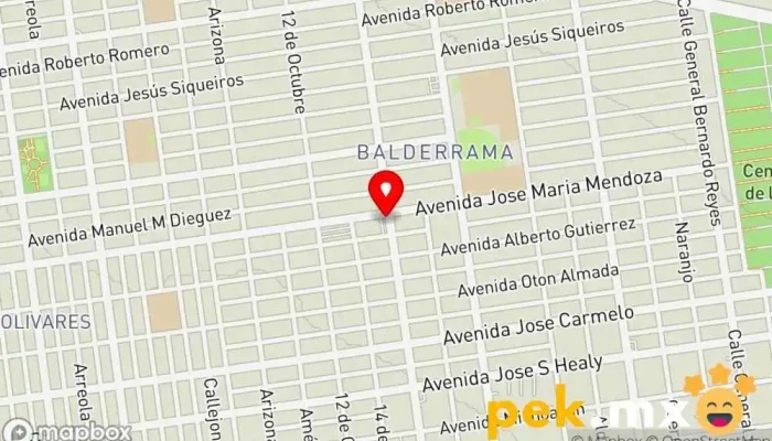 mapa de CERRAJERIA DAVILA Cerrajero en Hermosillo