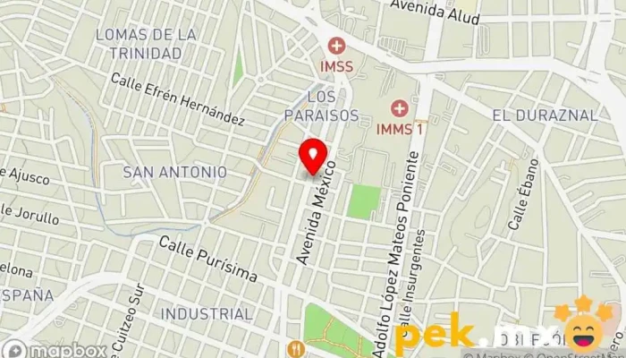 mapa de Cerrajería de Luis Cerrajero en León de los Aldama