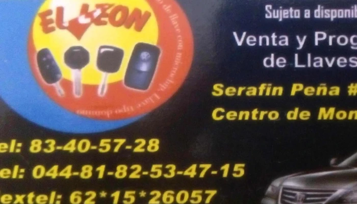 Cerrajeria El Leon -  Direccion - Monterrey