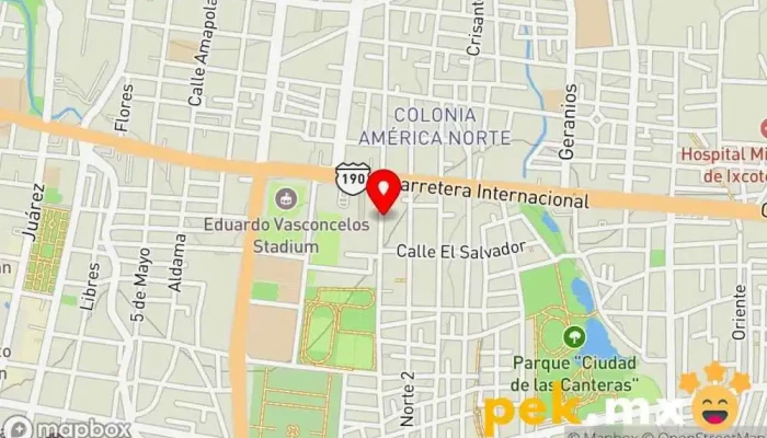 mapa de CERRAJERÍA FERRETERÍA 