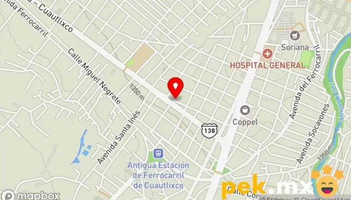 mapa de Cerrajeria Lomar Cerrajero en Cuautla