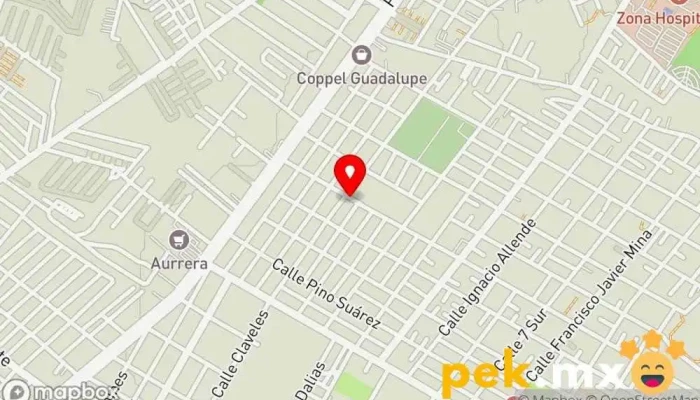mapa de CERRAJERÍA Cerrajero en Heroica Puebla de Zaragoza