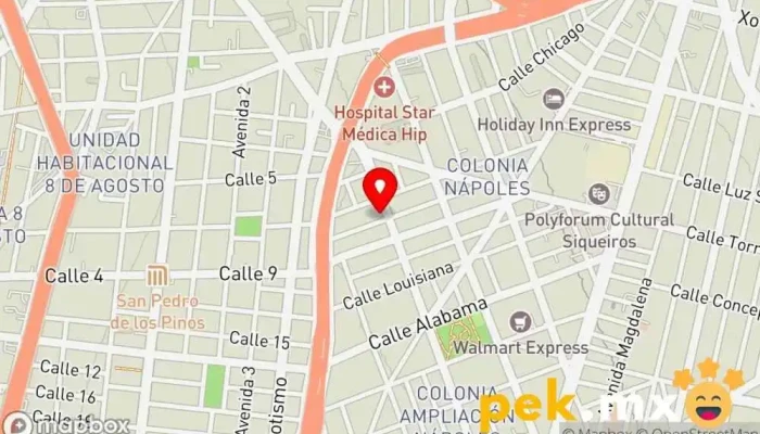 mapa de Cerrajería, Plomería y Electricidad 