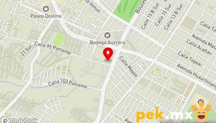 mapa de Cerrajería ''San Pedro'' Cerrajero en Heroica Puebla de Zaragoza