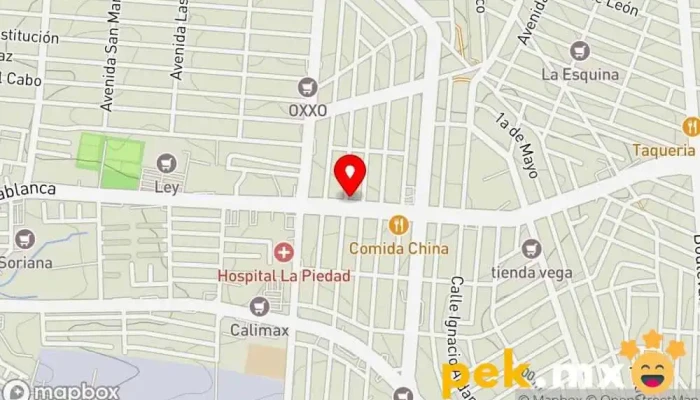 mapa de Cerrajeria Tijuana Cerrajero en Tijuana