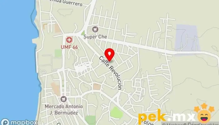 mapa de CFE ATENCION A CLIENTE Electricista en Nanchital de Lázaro Cárdenas del Río