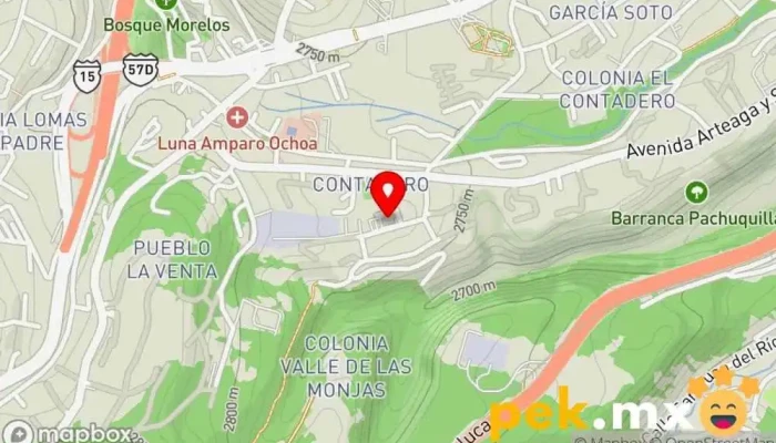 mapa de Cfe Contadero Cuajimalpa Oficinas de empresa en Cuajimalpa de Morelos, Ciudad de México