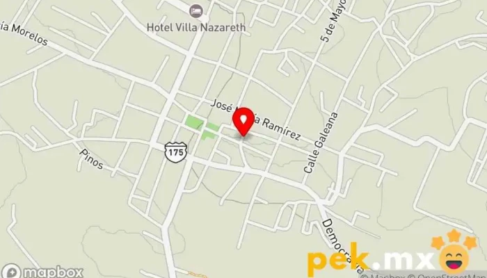 mapa de CFE EJUTLA Oficinas de empresa en Heroica Cdad. de Ejutla de Crespo