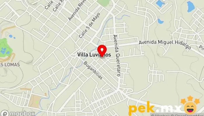 mapa de CFE Oficinas de empresa en Villa Luvianos