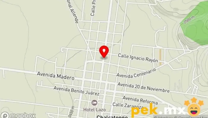 mapa de Chalcatongo VILLA de HIdalgo Centro cultural en Chalcatongo de Hidalgo