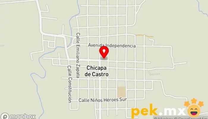 mapa de Chicapa de Castro  en Chicapa de Castro