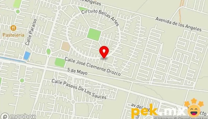 mapa de CIINCO INGENIO, SA DE CV Servicio de instalación eléctrica en Lote 14