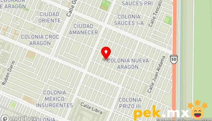 mapa de Climas Aragon Empresa de climatización, Electricista, Persona de mantenimiento en Ecatepec de Morelos