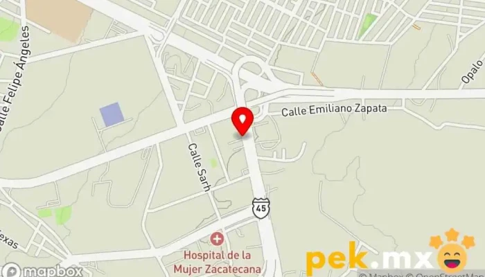 mapa de COESA Constructores De Obras Eléctricas SA Electricista en Guadalupe