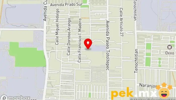 mapa de Comercializadora SE-MA-LIM S.A. DE C.V. Electricista en Santa María Totoltepec